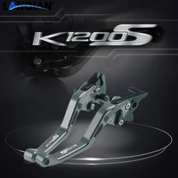 for bmw k1200s motorcycle short aluminum adjustable brake clutch levers k 1200s k 1200 s 2004 2008 2005 2006 accessories