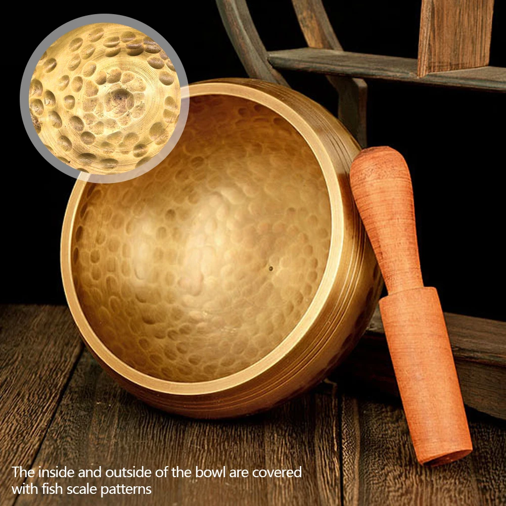 

Meditation Chanting Music Therapy Singing Bowl Nepal Chakra Singing Bowl Buddhism Brass Tibetan Bowl Tibet Buddha Sound Bowl