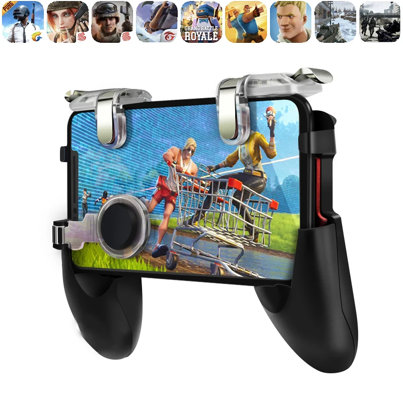 Pubg Game Gamepad For Mobile Phone Game Controller l1r1 Shooter Trigger Fire Button For IPhone For Free Fire