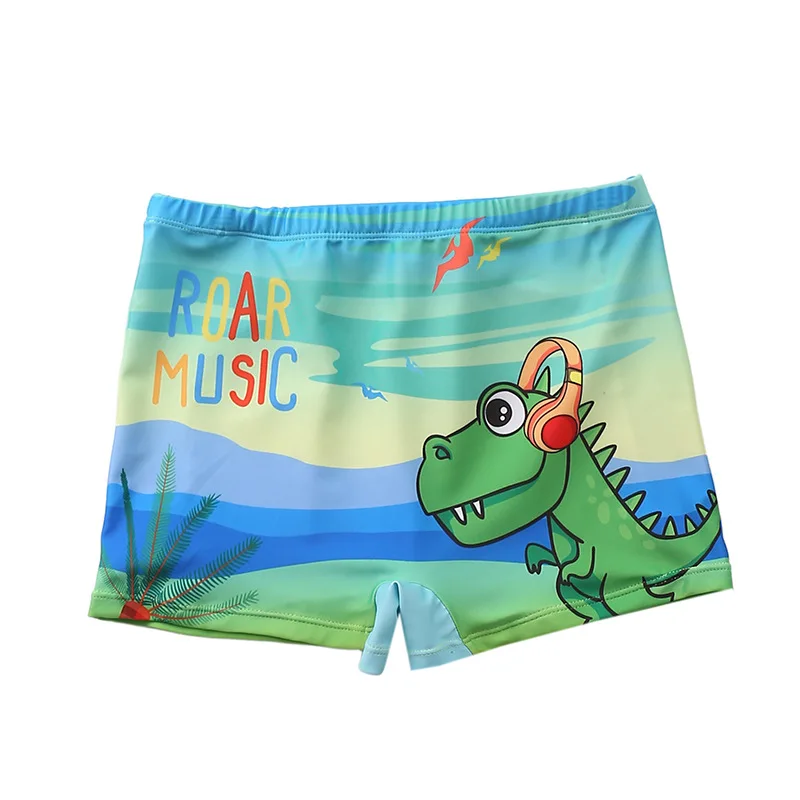 

1-6Years Toddler Boys Swimming Trunks Children's Swimwear Kid Boys Swimsuit Dinasour print Boys Swimwear Swim Trunks-SW473