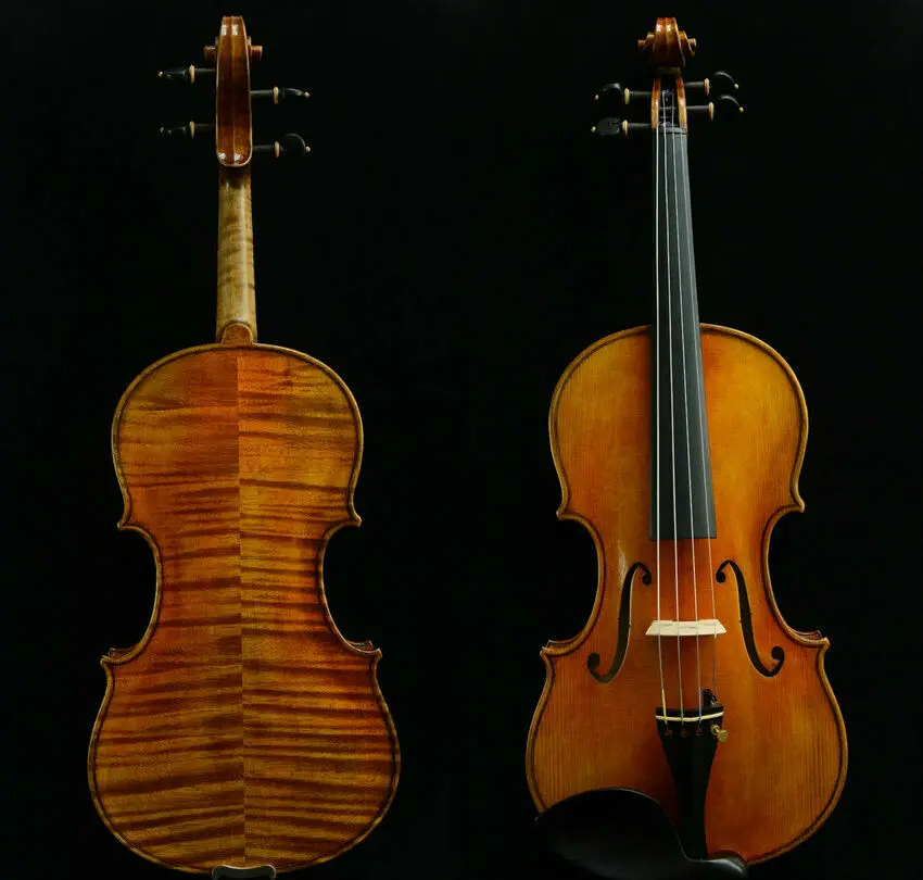 Настоящая фотография мастер скрипки Guarneri дель Gesu 1743 Cannone скрипка великолепный