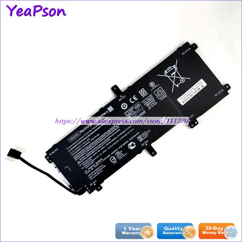 Yeapson 11 55 V 52Wh оригинальный VS03XL 849047 541 849313 850 Стандартный Аккумулятор для ноутбука Hp