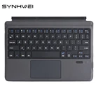 Беспроводная Bluetooth-клавиатура для Microsoft Surface Go, 10-дюймовый тонкий трекпад 2018, встроенный трекпад с двумя кнопками, 5 млн нажатий