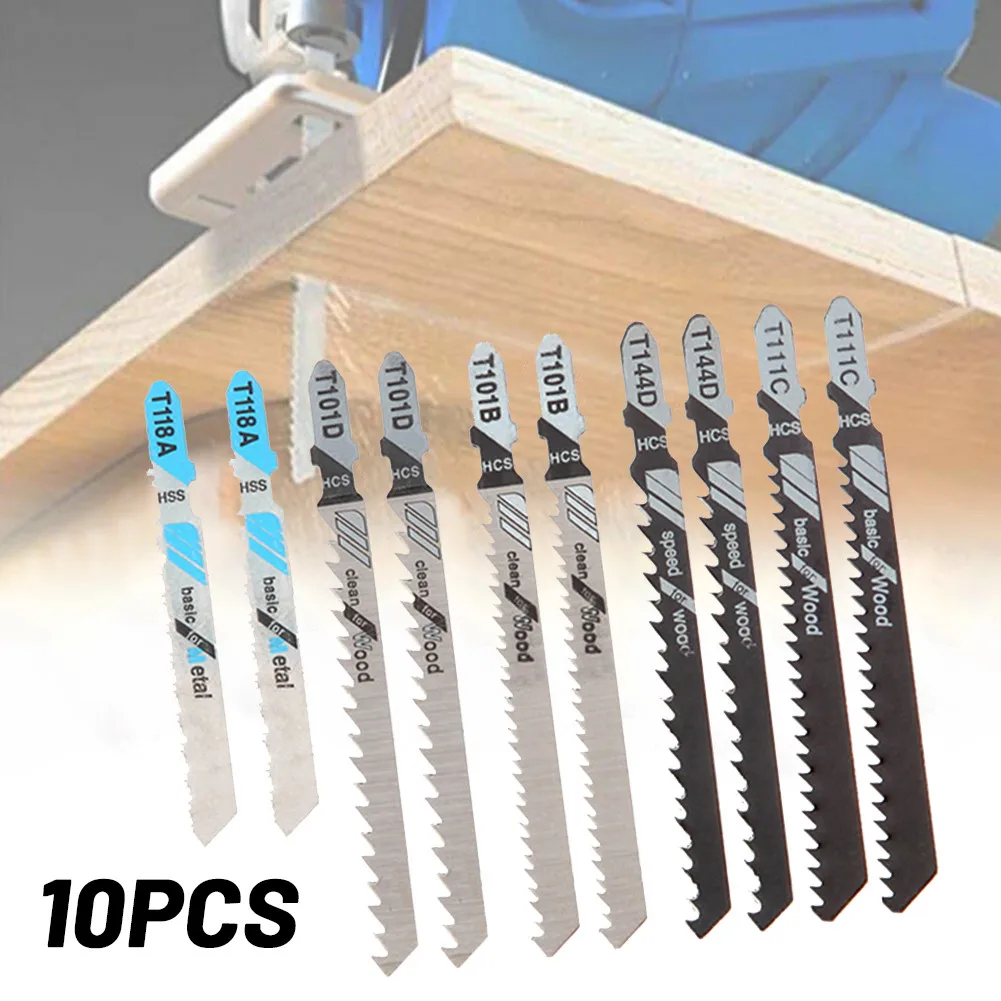 

For Metal Wood Jigsaw Blades Jig Saw Blade Pack Set T118A T144D T111C T101B T101D
