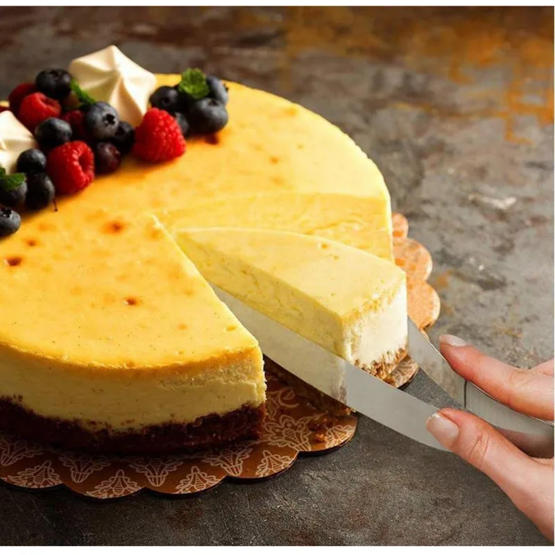 Слайсер для торта в форме листа хлебный пирог нержавеющая сталь пицца торт резак