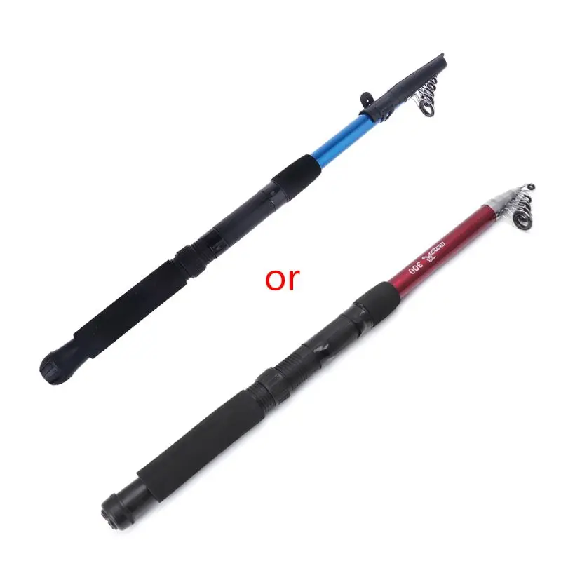 Fishing Rod Fiberglass Pole Casting 1.5-4.5m Tackle Telescopic Spinning Portable | Спорт и развлечения