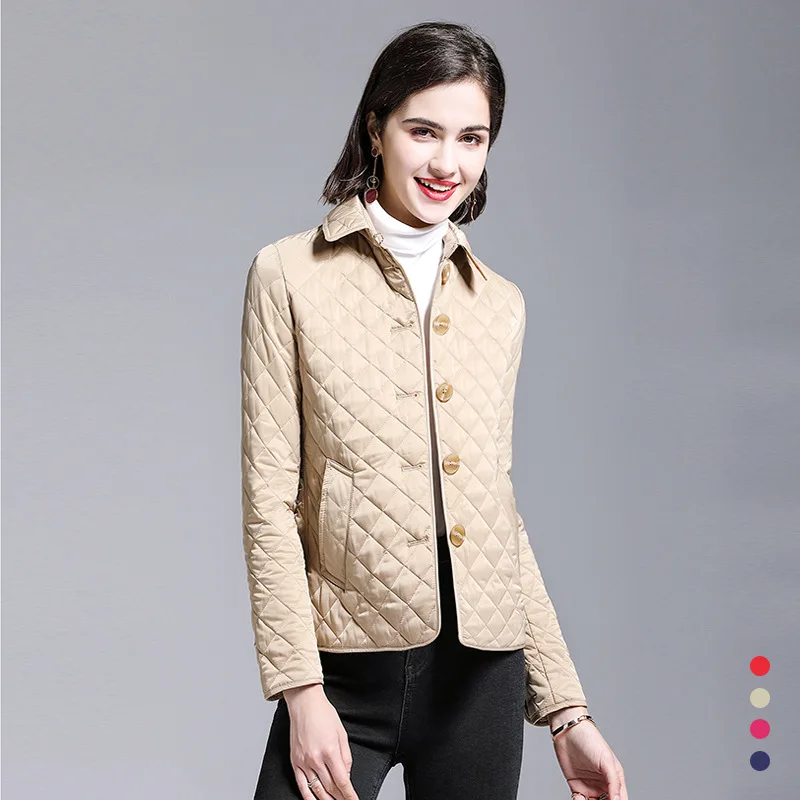 Женская хлопковая парка с длинным рукавом элегантная повседневная куртка на