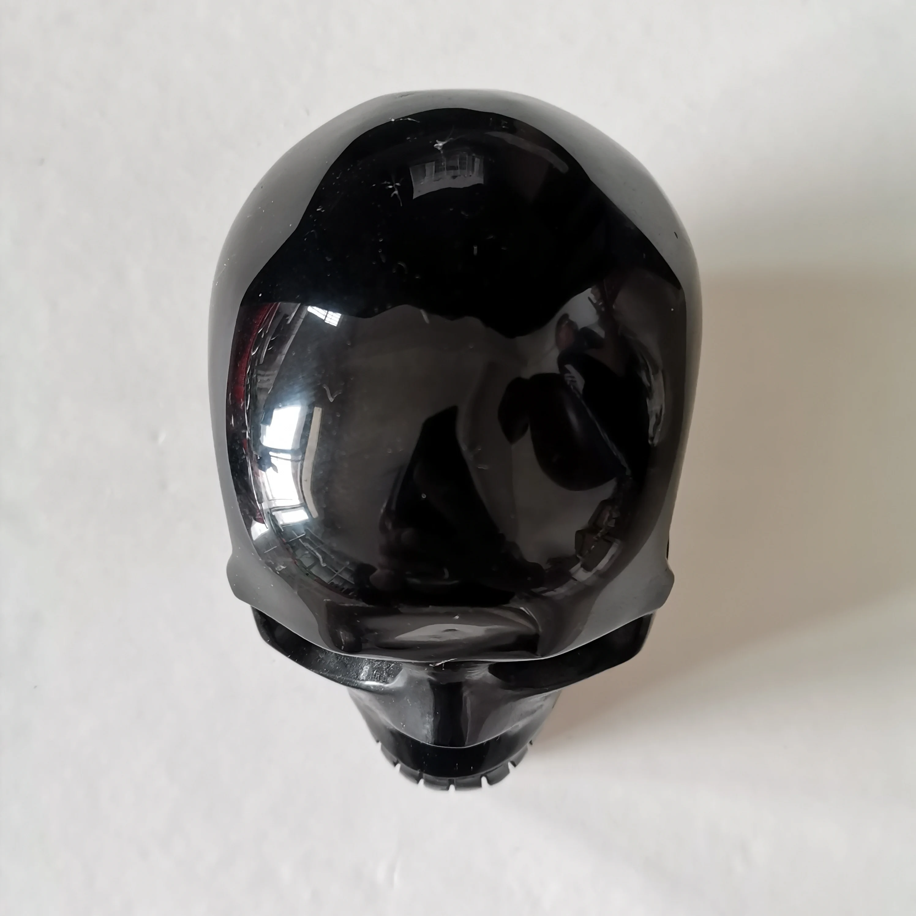 Натуральный обсидиан полированный и резной череп украшения стильные изысканные