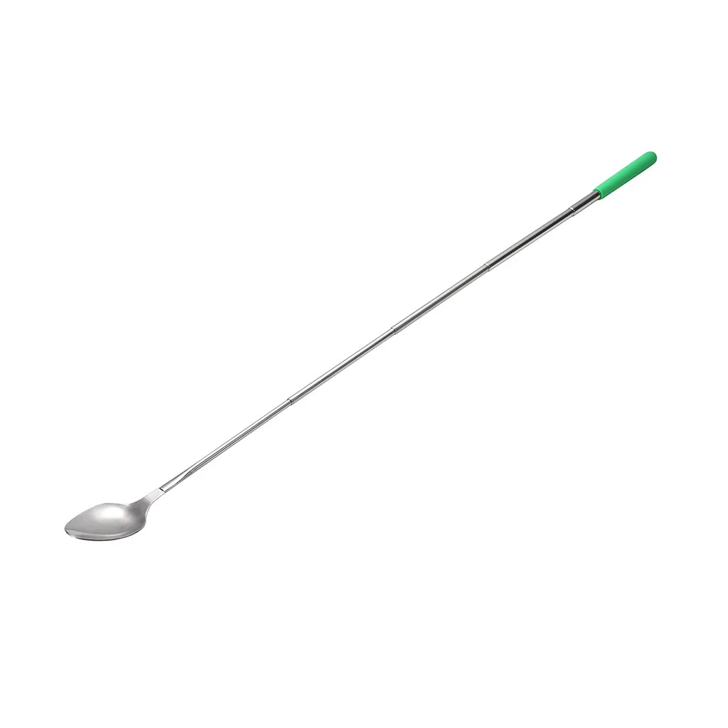 Забавная ложка удлинитель Выдвижной Телескопический Freeloader Trick Шутки