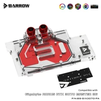 barrow gpu water cooling block for gigabyte aorus rtx 3070 master full cover argb gpu cooler pc water cooling bs gix3070 pa