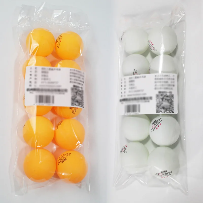 

HUIESON 10PCS Professional Table Tennis Ping Pong Balls 40MM Olympic Quality Students White And Yellow Optional