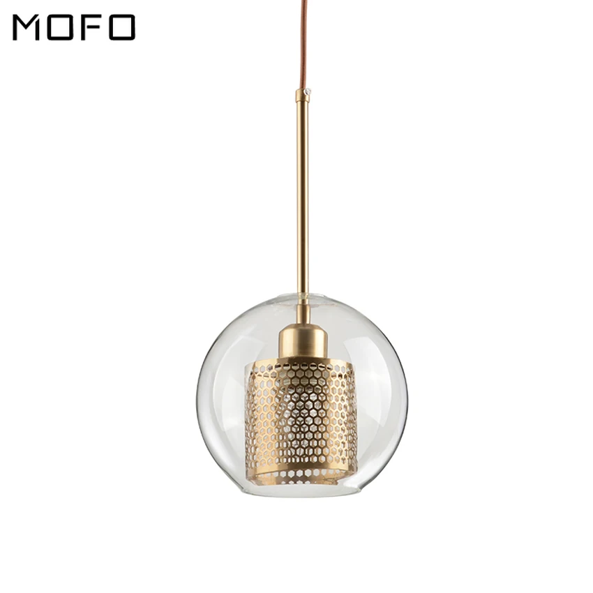 

Nordic Loft Pendant Lights Modern Glass Pendant Lamp Living Room Restaurant Lighting Kitchen Light Fixtures Suspension Luminaire