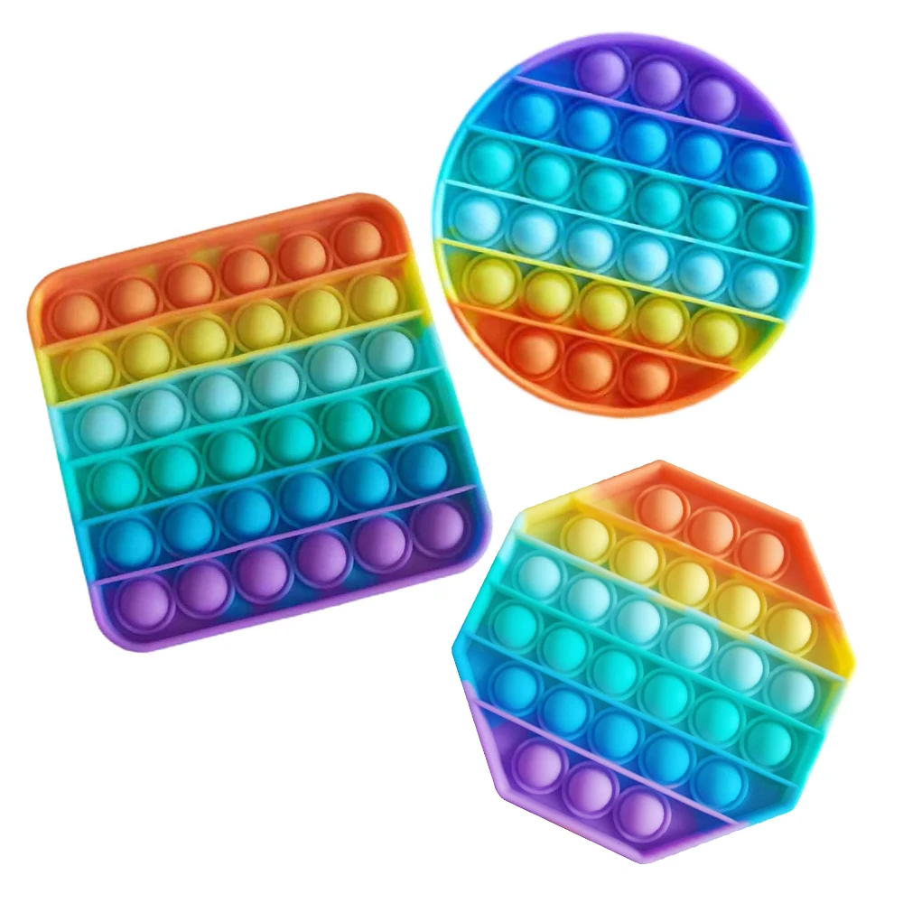 

Push Bubble Sensory Toy Anxiety Stress Relieve Puzzle Board Game Fidget Toys