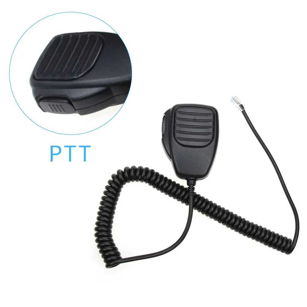 

8 Pin Handheld Remote Speaker Mic Microphone for Icom Transceiver Radio IC-V8000 IC2100 IC2720H IC-F221 IC-F320 F520