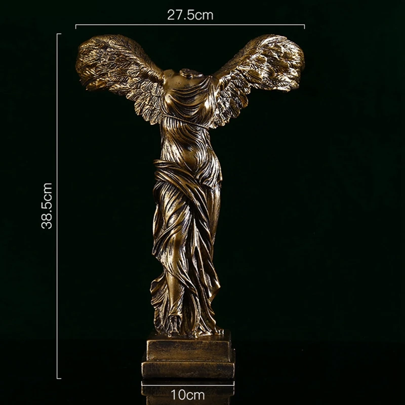 

Figures Sculpture Resin Crafts Home Decoration Retro Abstract Goddess Statues Ornaments Business Gifts European Victory Goddess