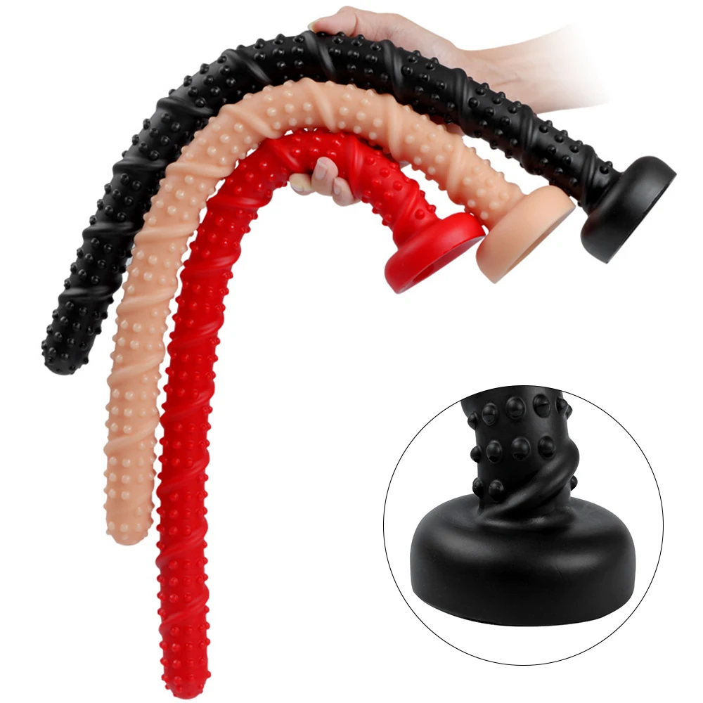 Длинная огромная Анальная пробка анальный мастурбатор массажер для ануса