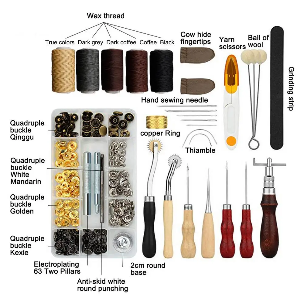 

Sewing Tools Excellent Durable DIY Leather Craft Tool Set