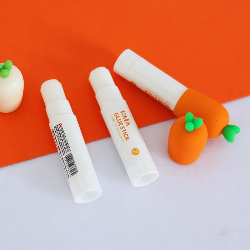 Твердый клей для моркови 8 г Детские клеи ручной работы ручная работа крепкие
