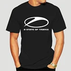 Мужская футболка Armin Van Buuren, популярная музыкальная футболка с принтом логотипа State Of Trance, S095 wo Men-4548A