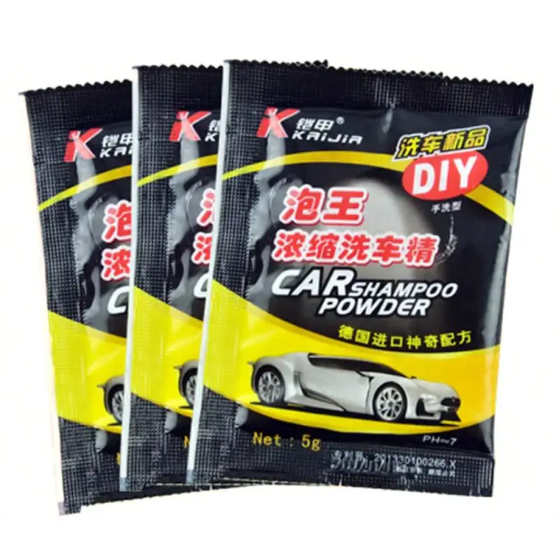 

10Pcs Car Wash Universal Car Shampoo Multifunctional Car Cleaning Tools Car Soap Powder Car Windshield Powder Car Accessories
