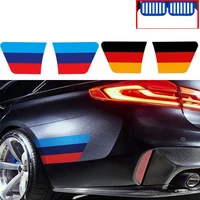 3 colors m performance car body fender feadlight sticker for bmw e90 e39 e46 e91 f30 g20 e60 f11 f10 f07 g30 e53 series 1 2 4 6