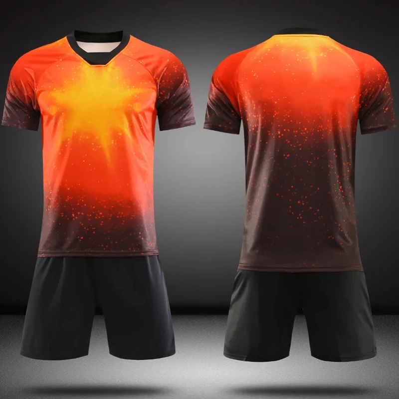 2020 новый детский футбольный Джерси Набор Maillot De Foot под заказ детские дышащие
