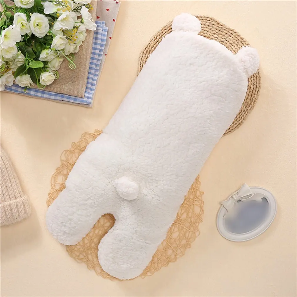 

Newborn Baby Cute Cotton Winter Baby Warm Sleeping Bag Velvet Hug Lamb Cashmere Leg Lamb Blanket Wrap Sleepsack