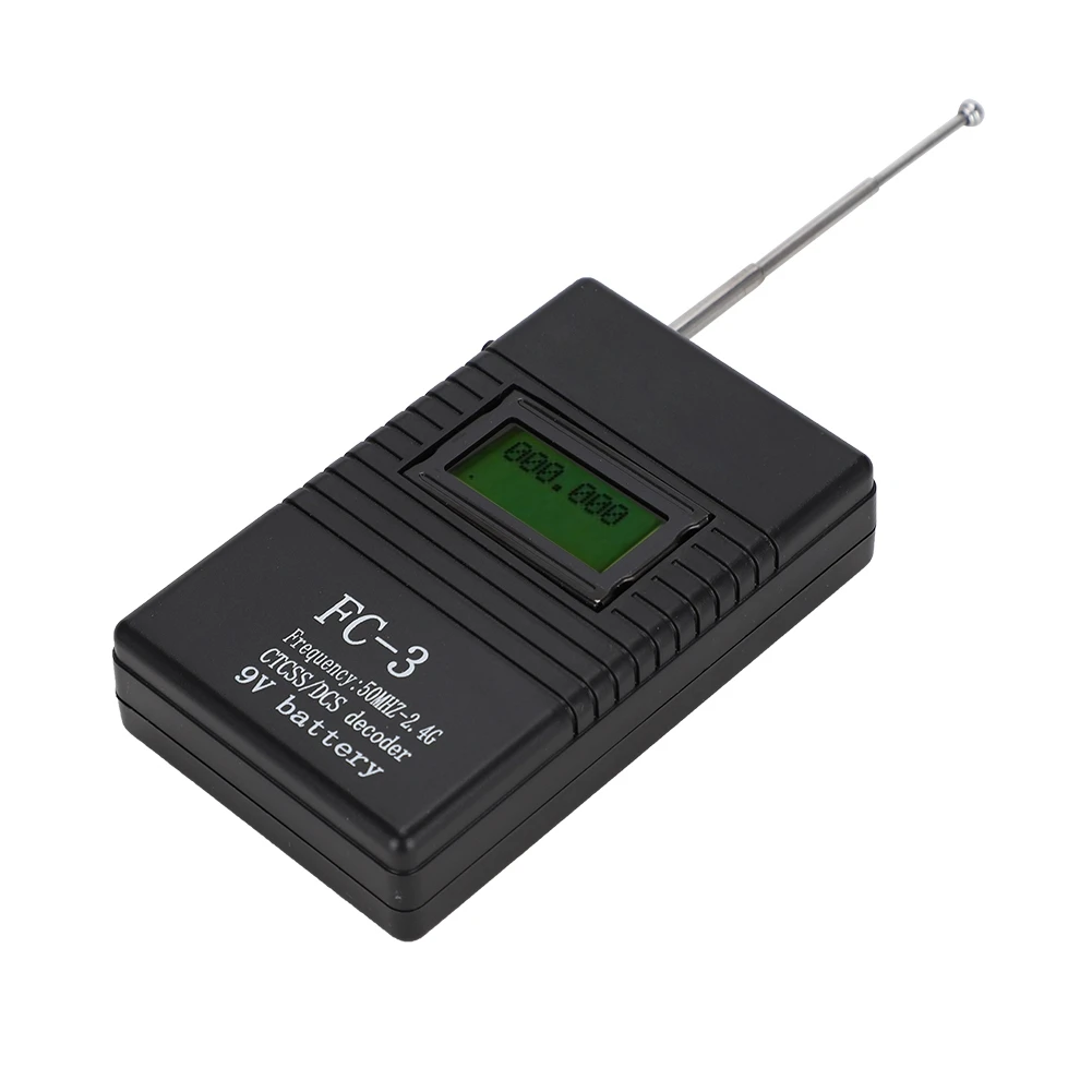 

Портативная рация RF счетчик частоты тестер декодер 50mhz-2. 4g50mhz-2. 4G