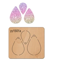 wood mold earrings cut mold earring wood mold yy1501ais compatible with most manual die cut