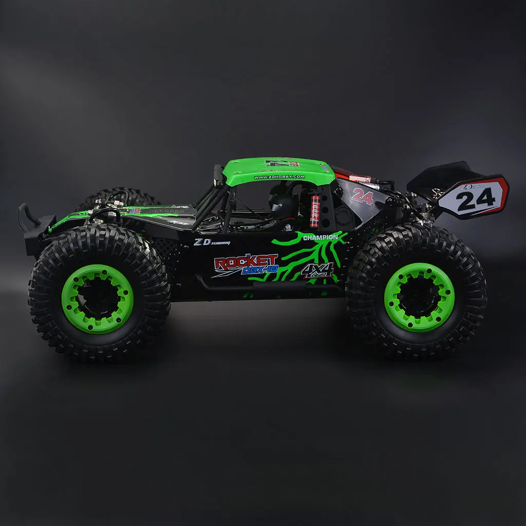 ZD Racing DBX 10 1/10 4WD 2.4G Remote Control RC Car Desert Truck Brushless High Speed Off Road Vehicle Models 80km/h W/ Swing | Игрушки и