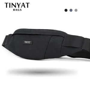 сумка на пояс мужская TINYAT, водонепроницаемая холщовая сумка-пояс для хранения телефона, для путешествий, повседневная сумка-пояс униона, для путешествий, повседневная сумка-пояс унисекс, сумка на бедра сумка на пояс