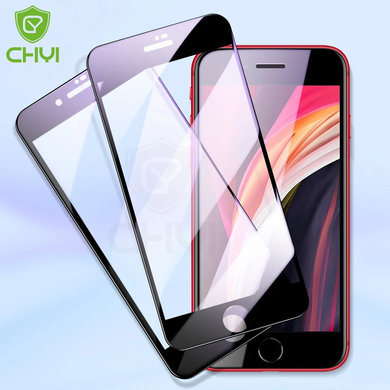 CHYI Защитное стекло для iphone 13 pro max защита экрана закаленное 12 11 mini xs Xr 6 6s 7 8 plus |