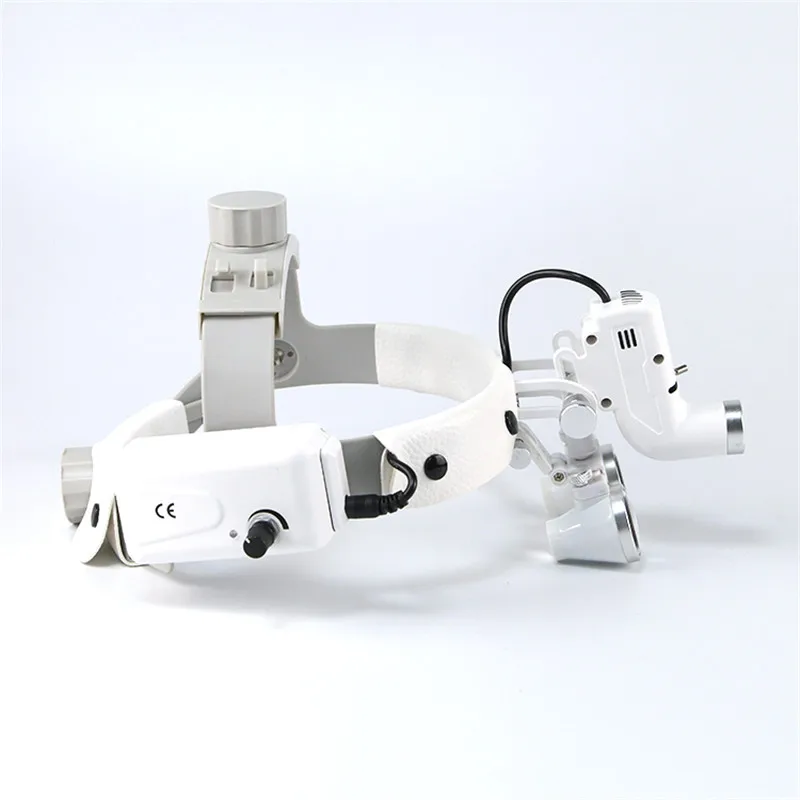 Высококачественный беспроводной осветитель для фар 5 Вт медицинский Налобный