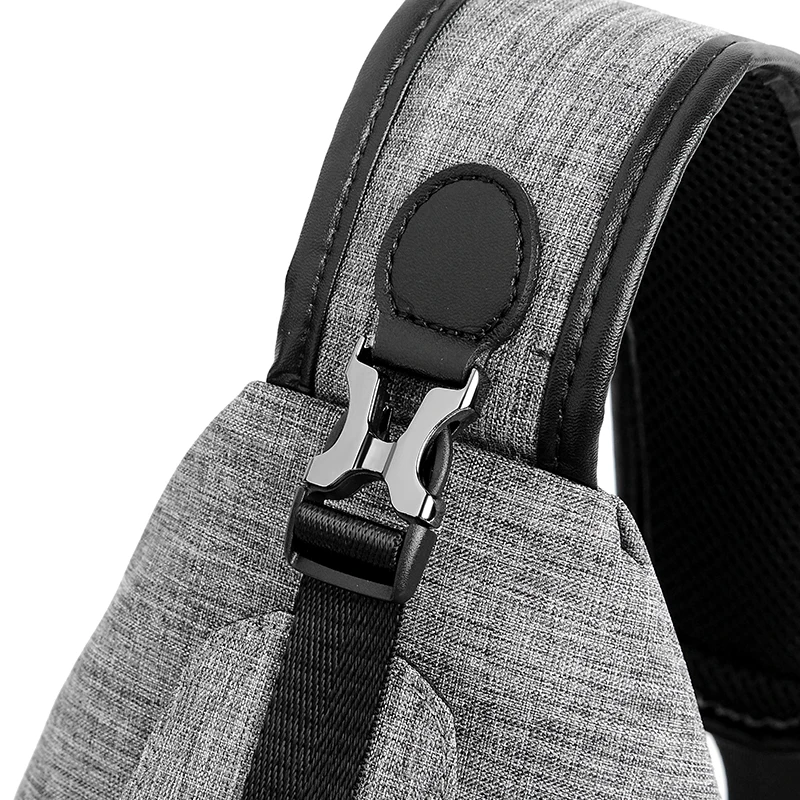 Модная мужская Наплечная Сумка с usb зарядкой через плечо, Мужская Противоугонная сумка-мессенджер, нагрудная сумка, водонепроницаемая нейлоновая мужская сумка на каждый день