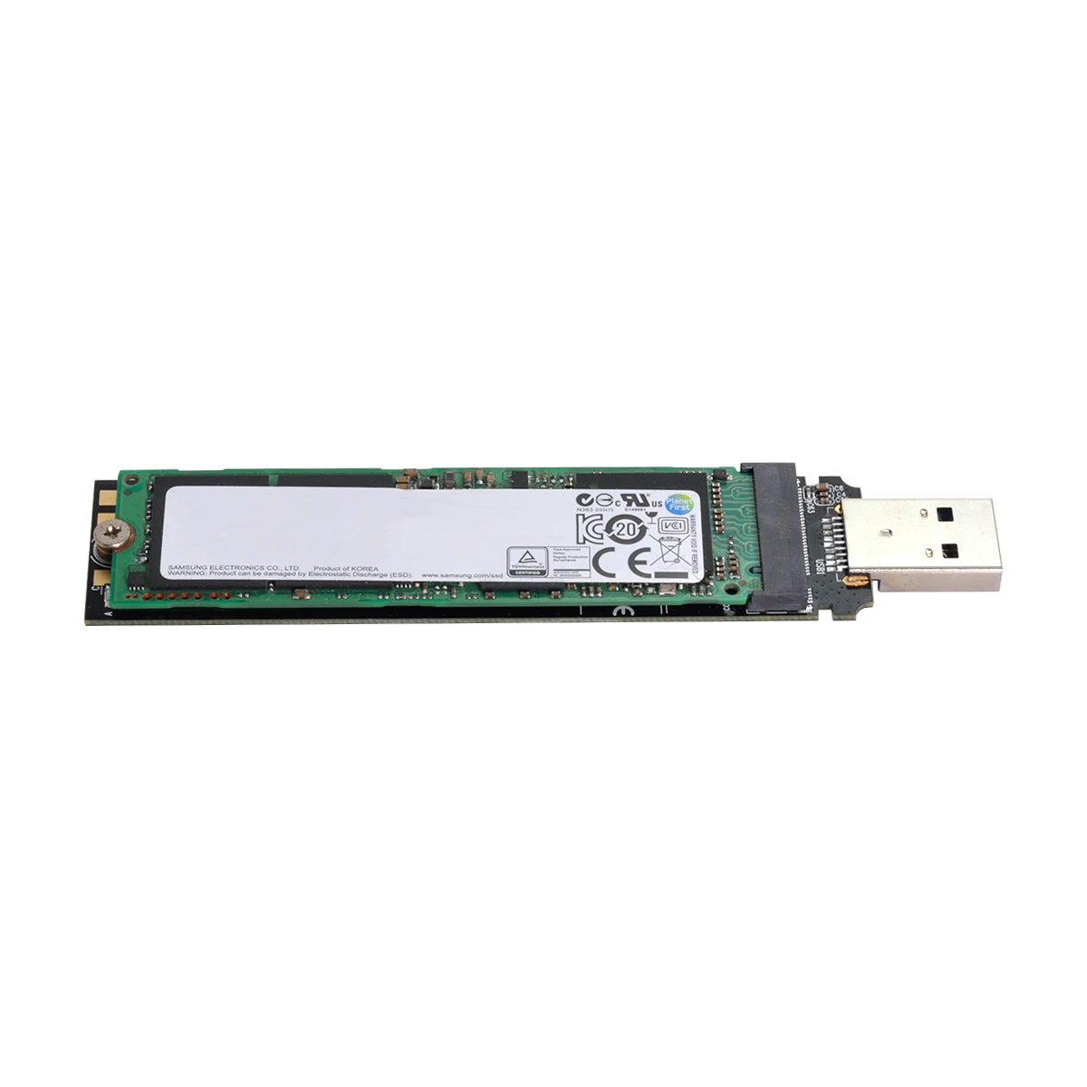 

USB 3.0 to NVME M-key M.2 NGFF SATA SSD External PCBA Case Conveter Adapter RTL9210B Chipset