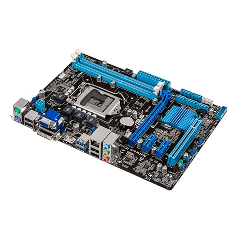 Asus B75M A настольная материнская плата B75 разъем LGA 1155 для i3 i5 i7 DDR3 16 Гб SATA3 USB3.0 HDMI Micro ATX