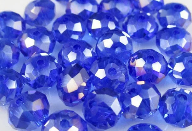 

can choose color 3*4mm 1000pcs White fg3 Mixed Color Faceted Quartz Rondelle glass Beads Bracelet DIY spacer crystal