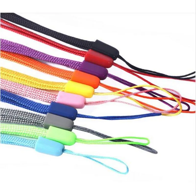 100 шт Черная ячейка ремень для телефона шнуры ремешок Мобильный Модный