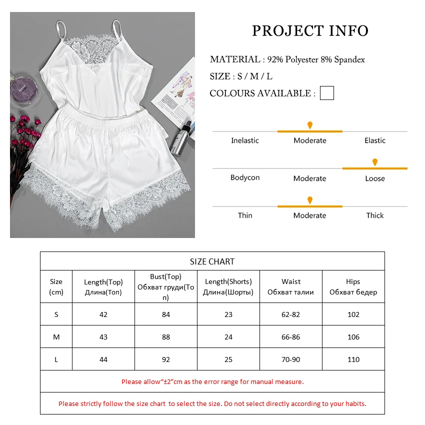 Викторианский ключ Ресницы Кружева V шеи камзол атласные шорты женские пижамы