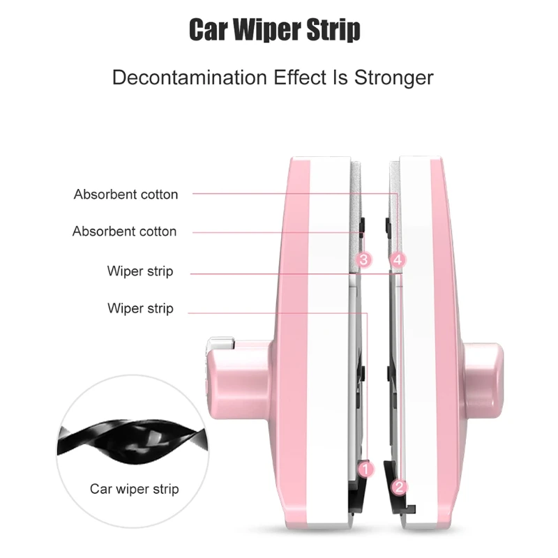 

2021 NEW Magnetische Window Cleaner Glasreiniger Borstel Verstelbare Magnetische Borstel Voor Wassen 5-30mm Glas Window Cleaning