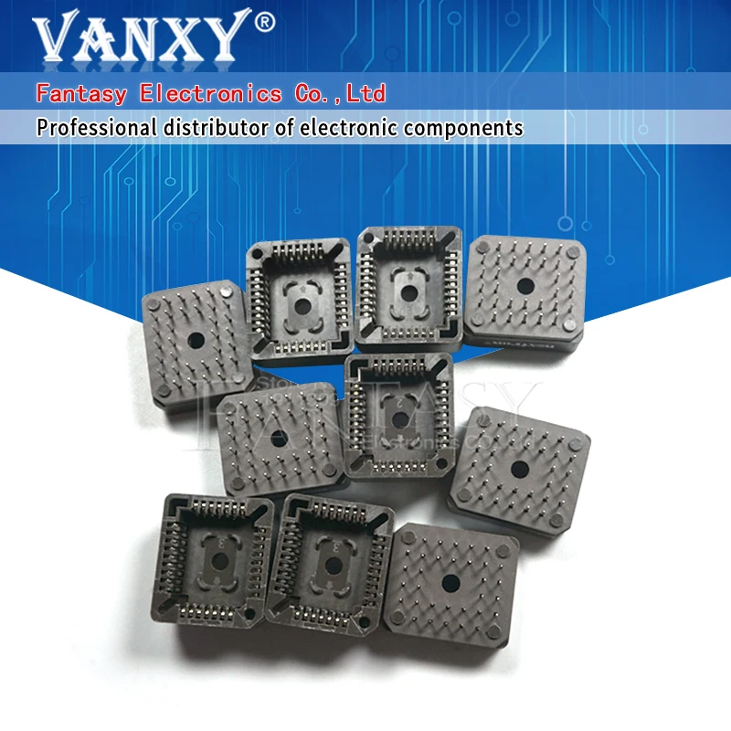 10 шт. PLCC IC розетка PLCC32 PLCC44 SMD DIP адаптер|Интегральные схемы| |