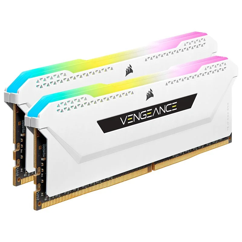 CORSAIR Vengeance RAM Memoria RGB PRO SL DDR4 PC4 8GB 16GB 3200MHz 3600MHz DIMM Desktop Memory-белый модуль двухканальный |