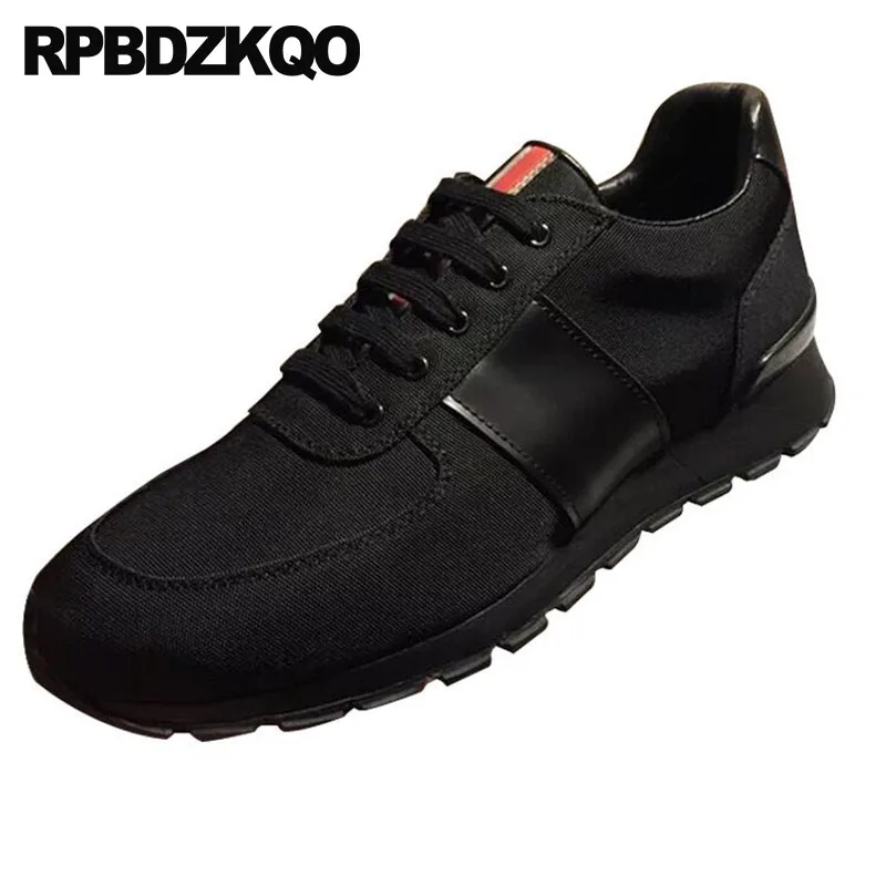 Мужская обувь Повседневная кожаная дизайнерская дышащая парусиновая Летняя из