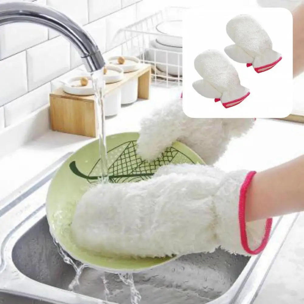 

1 пара, перчатки для мытья из древесного угля