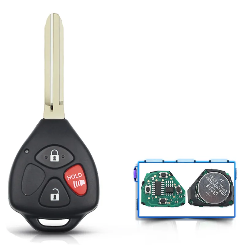 

XRSHKEY HYQ12BBY 314,4 МГц ID67 3/4 кнопки Автомобильный Дистанционный ключ для Toyota Camry, Avalon, Corolla Matrix RAV4 Yaris Venza tC/xA/xB/xC