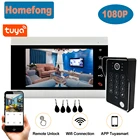 Видеодомофон Homefong, 1080P, 7 дюймов, Wi-Fi, 2 МП