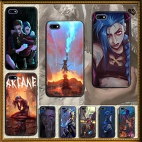 hot Arcane Jinx Phone Case For Huawei Honor v30 v20 v10 lite view pro soft Cover Fundas