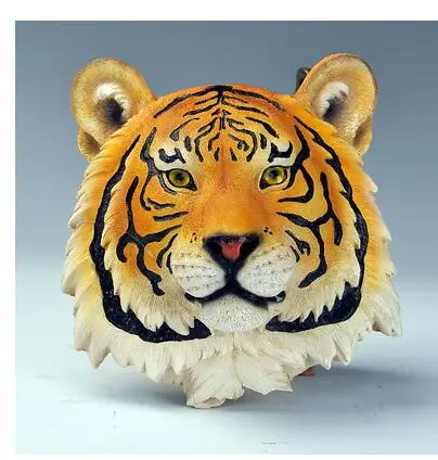 

Железная декоративная настенная Фреска в римском и средневековом стиле с головой американского волка Тигра для бара и салона, статуэтка для индивидуального искусства