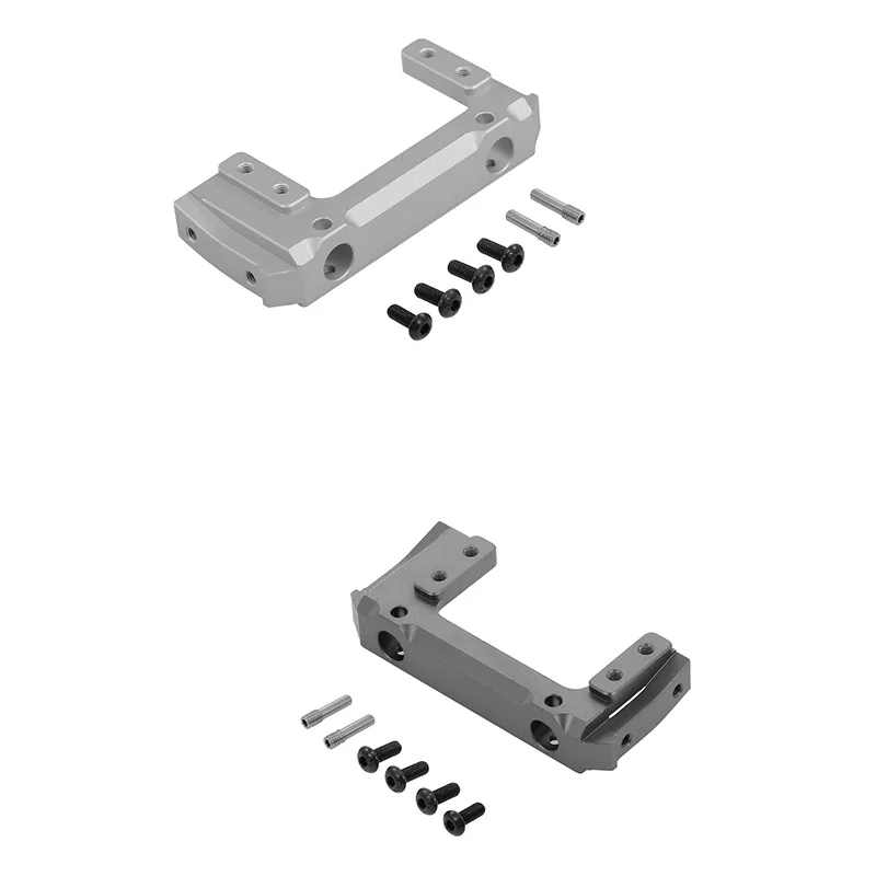 

Алюминиевый Сплав передний бампер крепление стенд для Сервомотора для 1/10 RC Гусеничный осевой SCX10 II 90046 90047 обновления частей