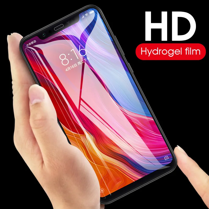 Гидрогелевая пленка для защиты экрана ZTE Blade A3 A5 A7 A 3 5 7 2019 полное покрытие мягкая